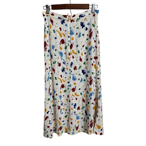 Reformation Bea Midi Skirt in Painted Lady Womans 8 - Picture 3 of 12